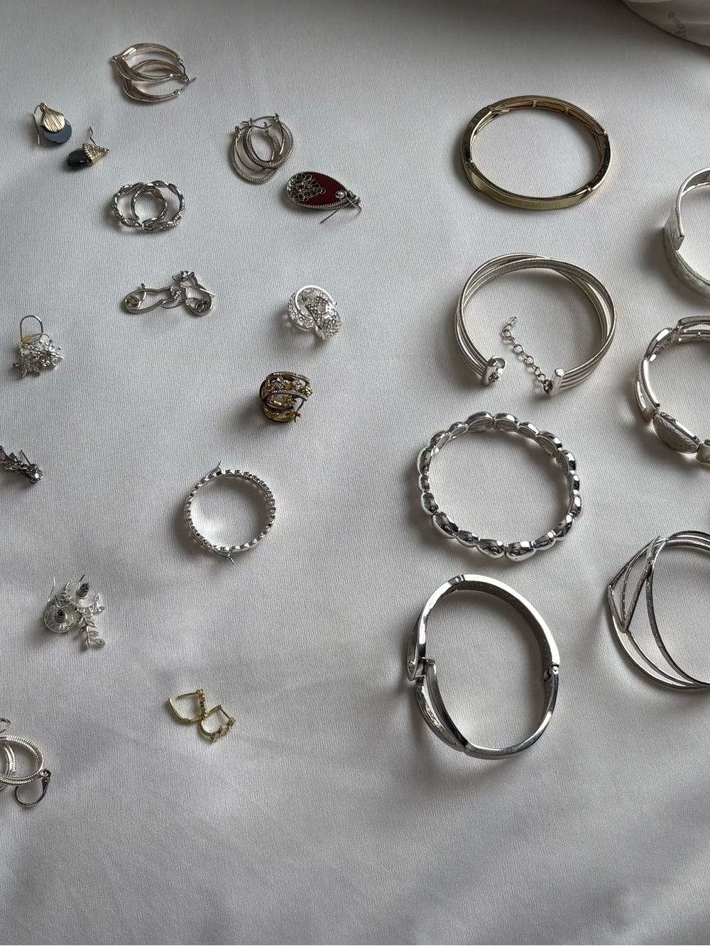 Classic Silver earrings - Elegant Women’s Jewelry